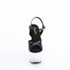 Pleaser - ADORE709HT Sandale à bride à la cheville, Pole dance chaussures - Noir Product image